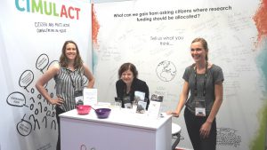 CIMULACT stand at ESOF